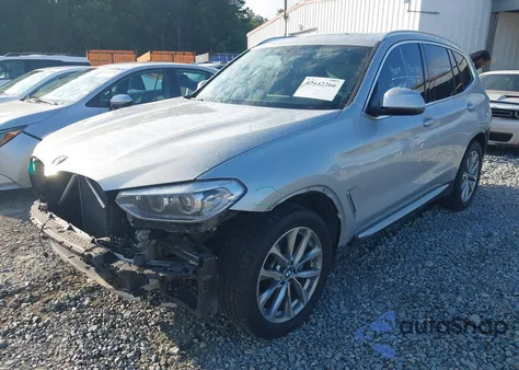 2019 BMW X3 Sdrive30I z USA, uszkodzony, nr VIN 5UXTR7C55KLF29952